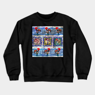 Galo de Barcelos, Portugal Crewneck Sweatshirt